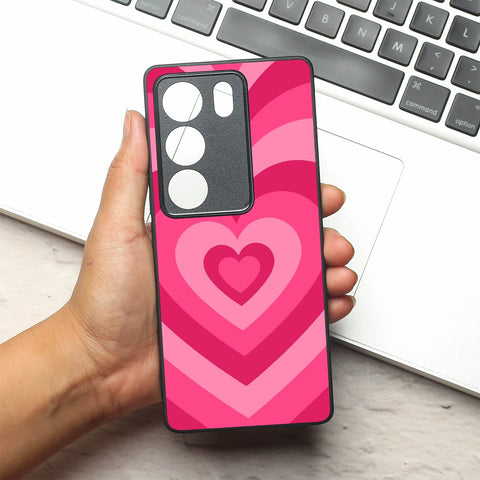 Retro Love metal back case for Vivo V29