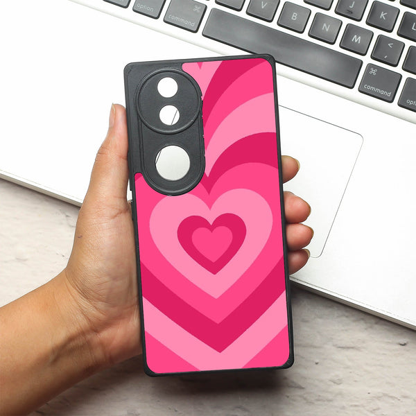 Retro Love metal back case for Vivo V50