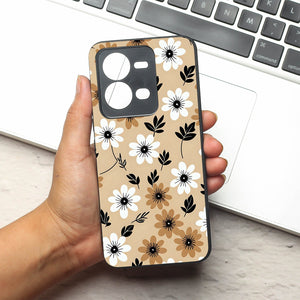 Daisy Dusk metal back case for Vivo V25