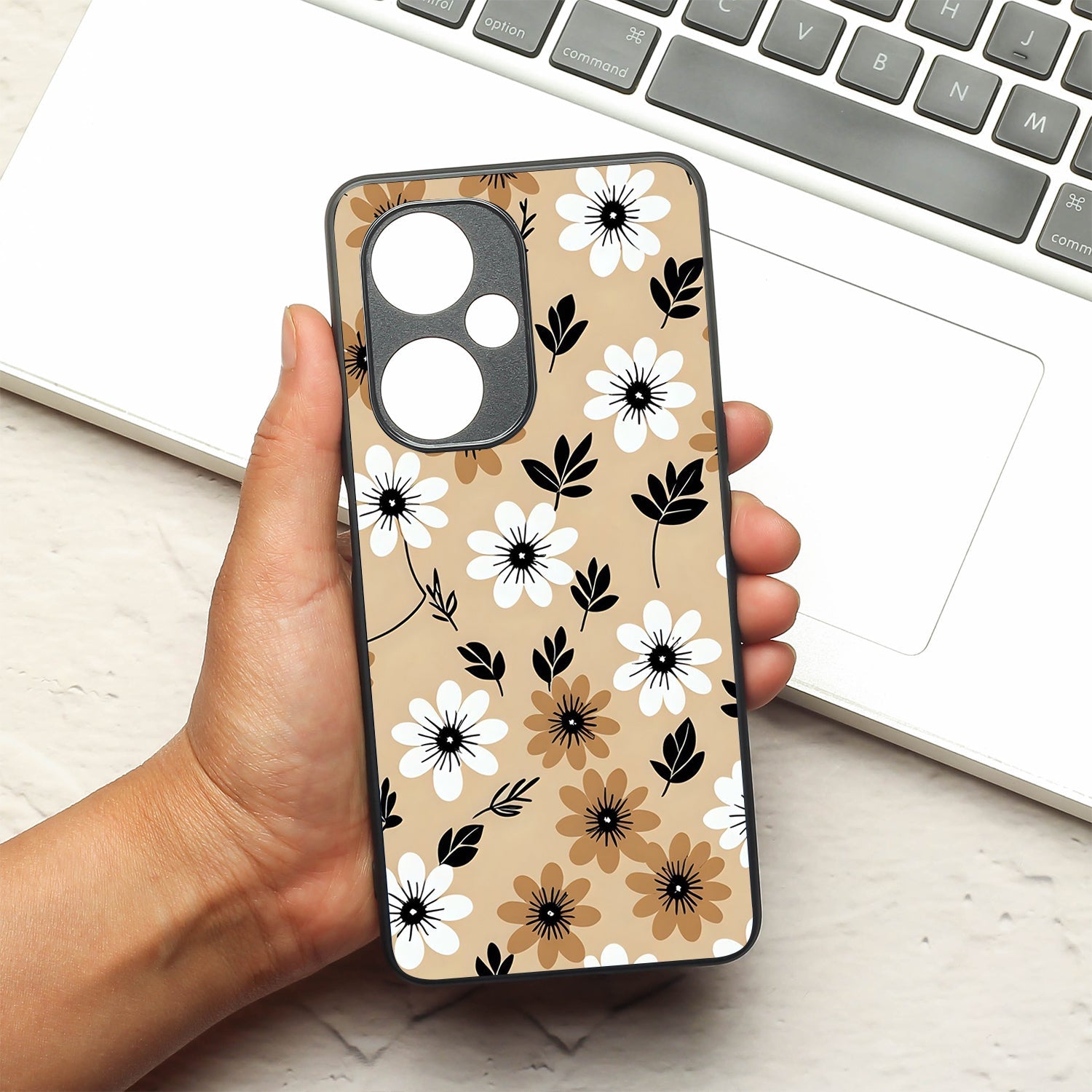 Daisy Dusk metal back case for Oneplus Nord CE 3 Lite