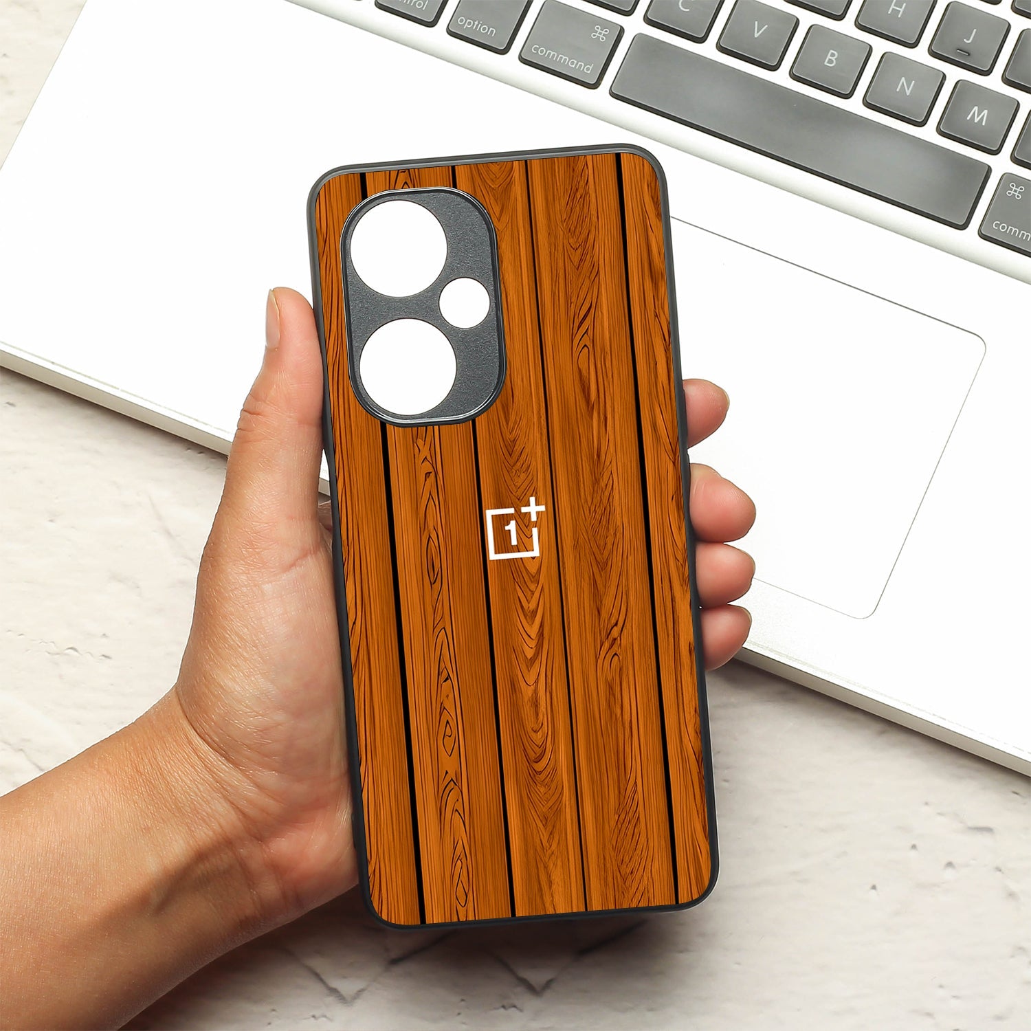 WoodCraft Touch metal back case for Oneplus Nord CE 3 Lite