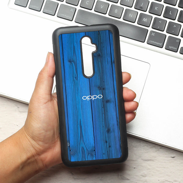 Indigo Planks metal back case for Oppo Reno2 Z