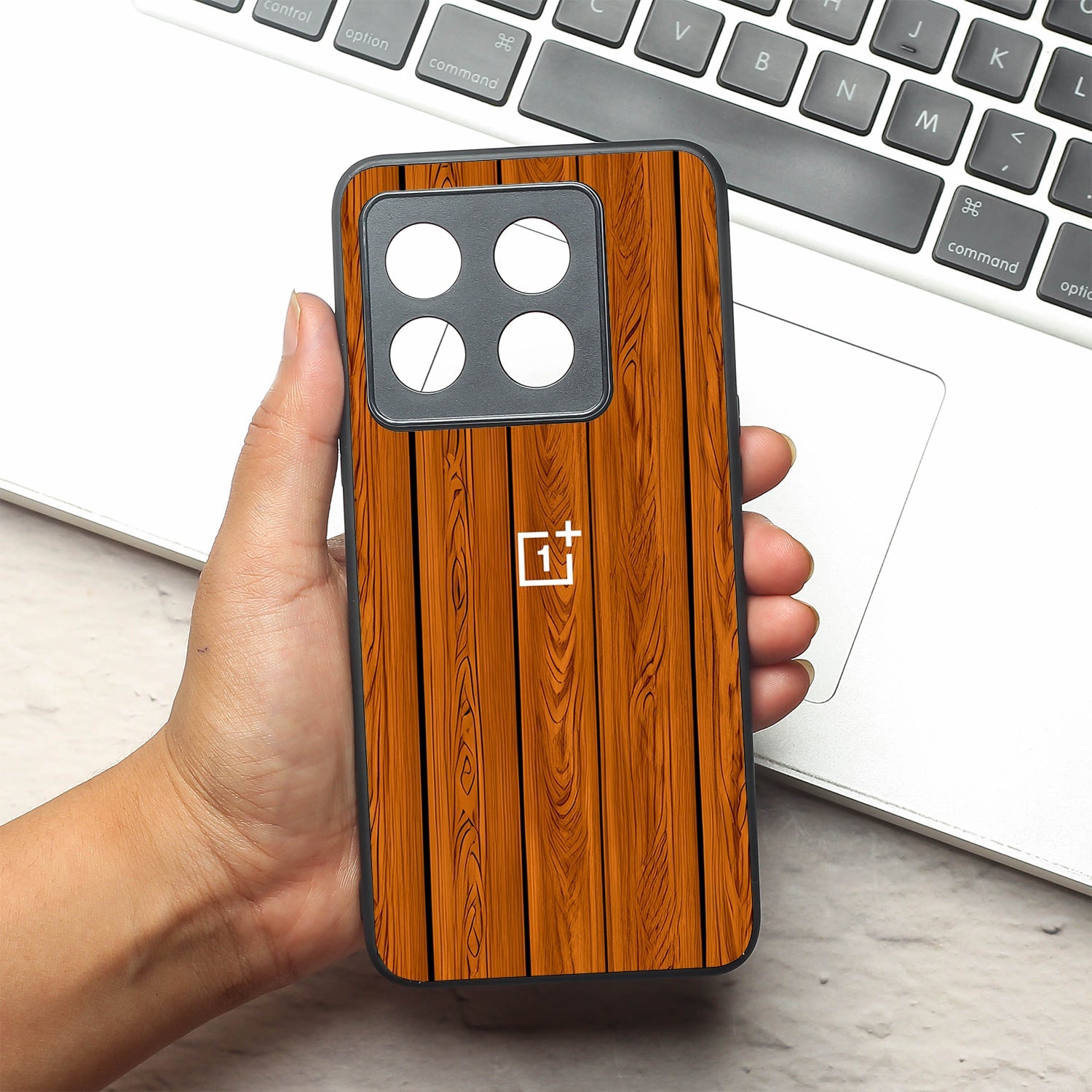 WoodCraft Touch metal back case for Oneplus 10T