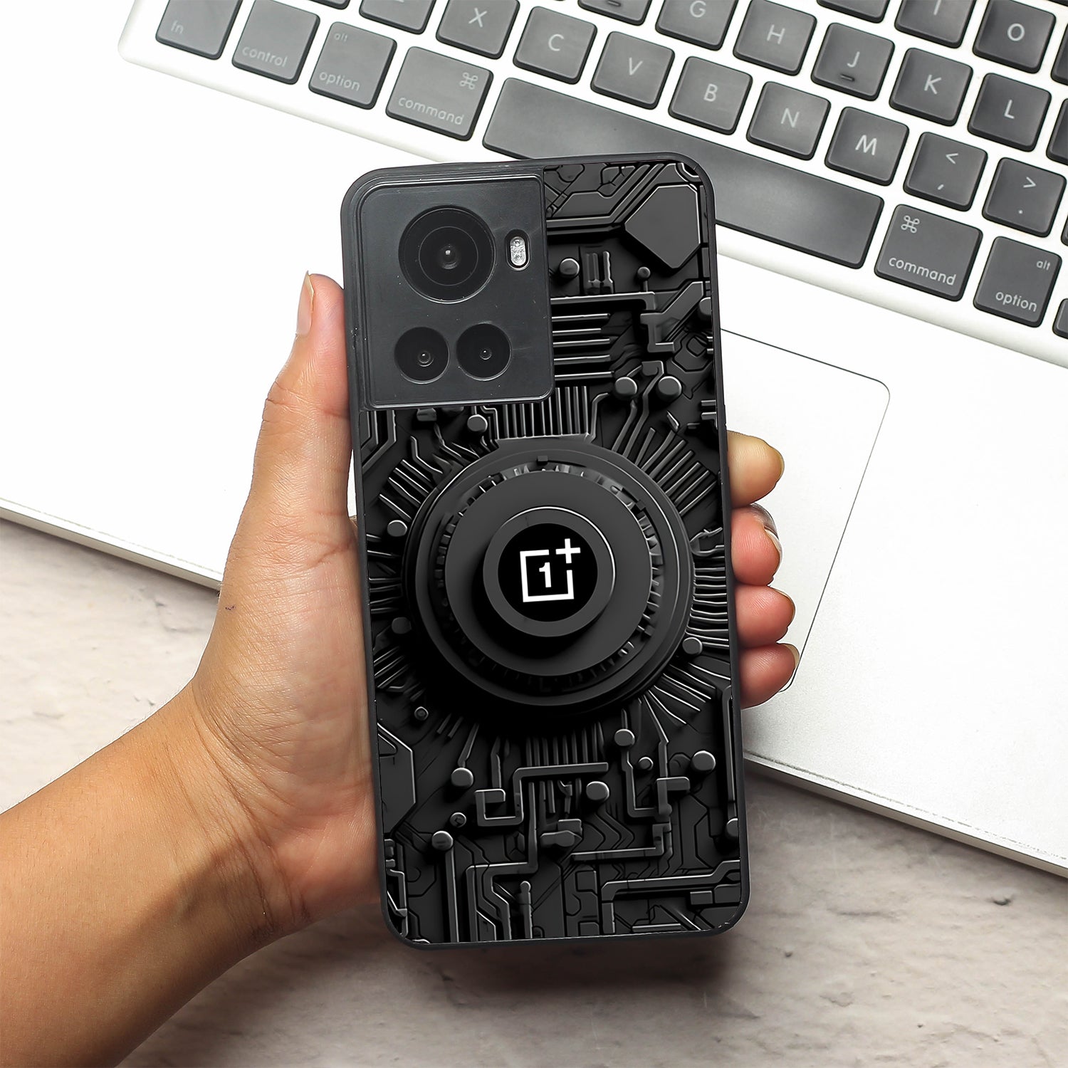 Core Reactor metal back case for Oneplus 10R