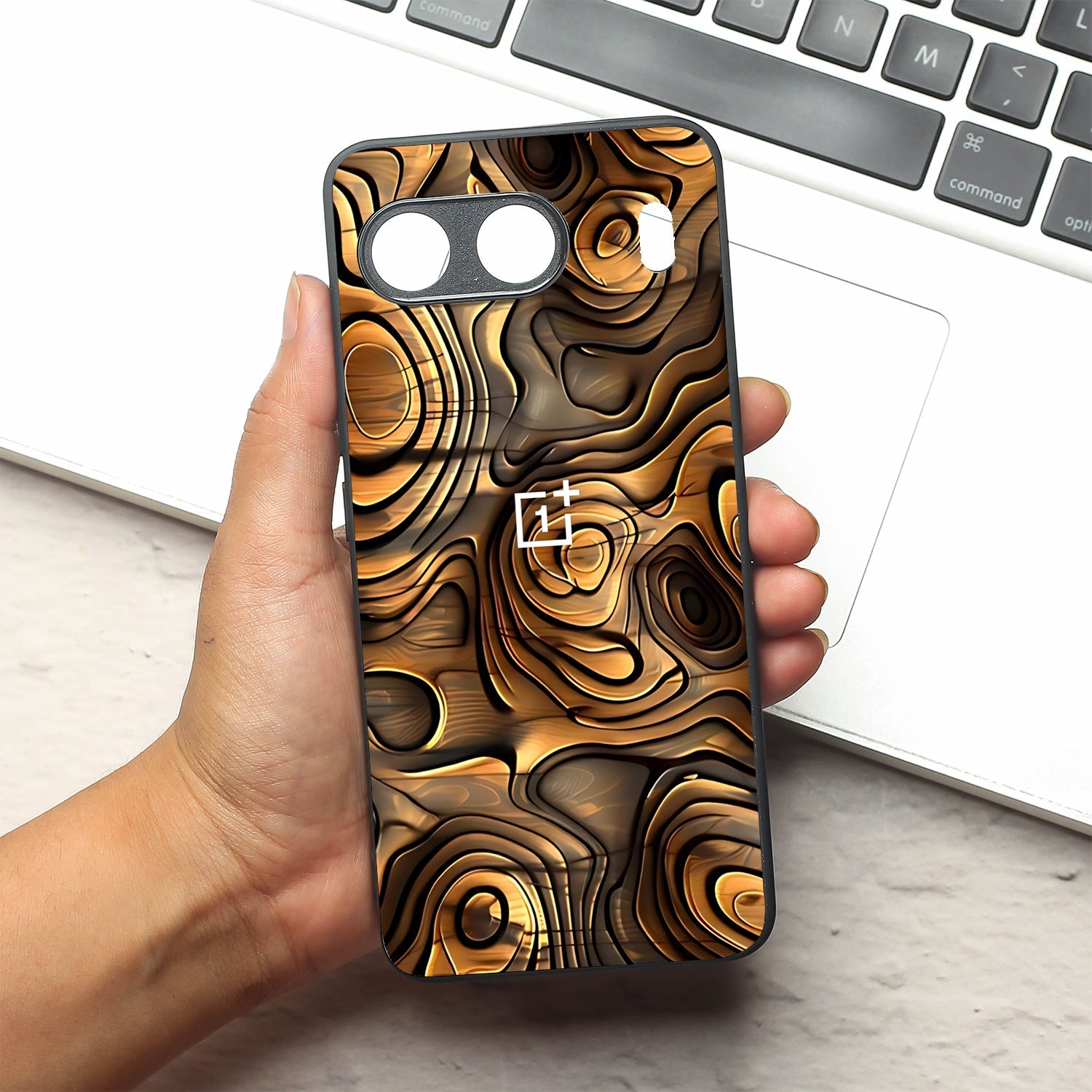 Rust Mirage metal back case for Oneplus Nord 4
