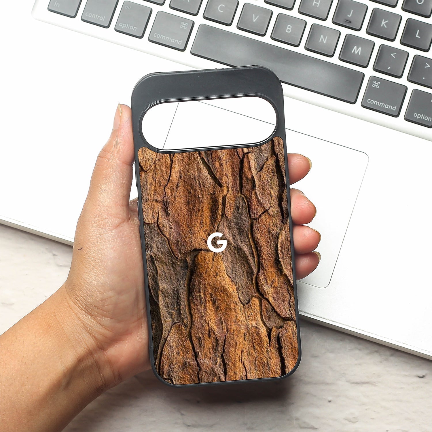 Wavy Grain metal back case for Google Pixel 9 Pro