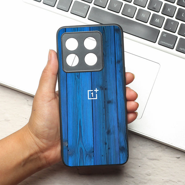 Indigo Planks metal back case for Oneplus 10T