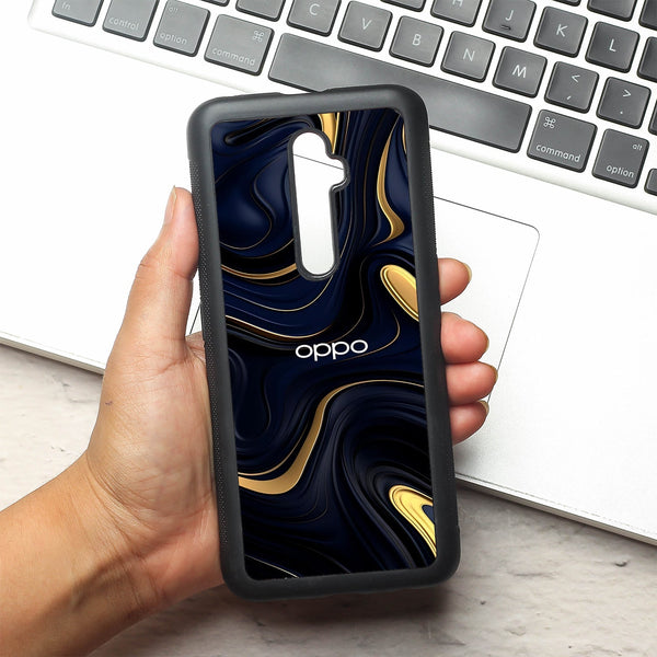 Noir Gold metal back case for Oppo Reno2 Z