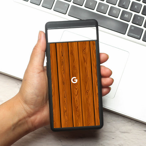 WoodCraft Touch metal back case for Google Pixel 6a