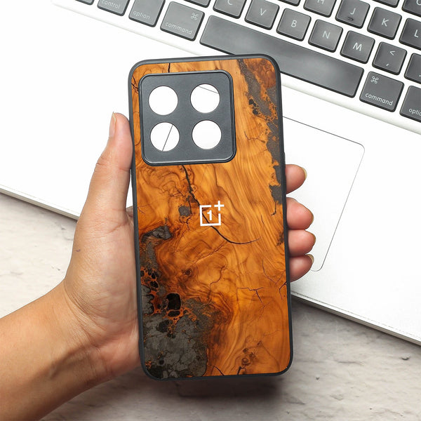 Lava Oak metal back case for Oneplus 10T
