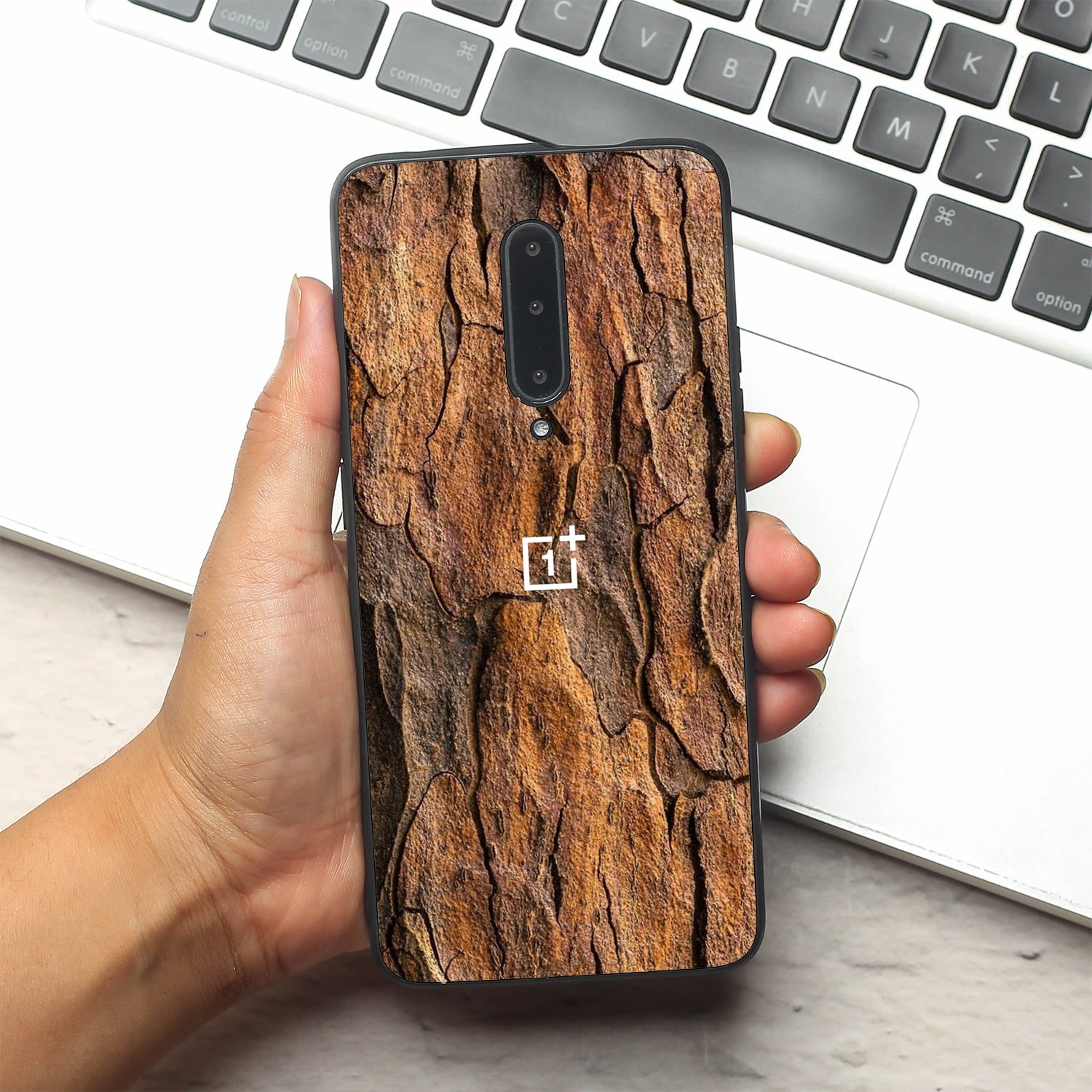 Wavy Grain metal back case for Oneplus 7 Pro
