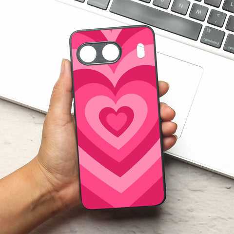 Retro Love metal back case for Oneplus Nord 4