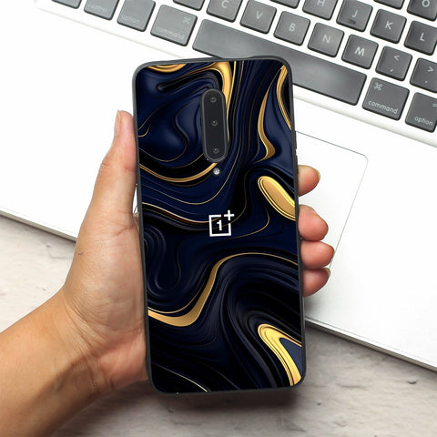 Noir Gold metal back case for Oneplus 7 Pro