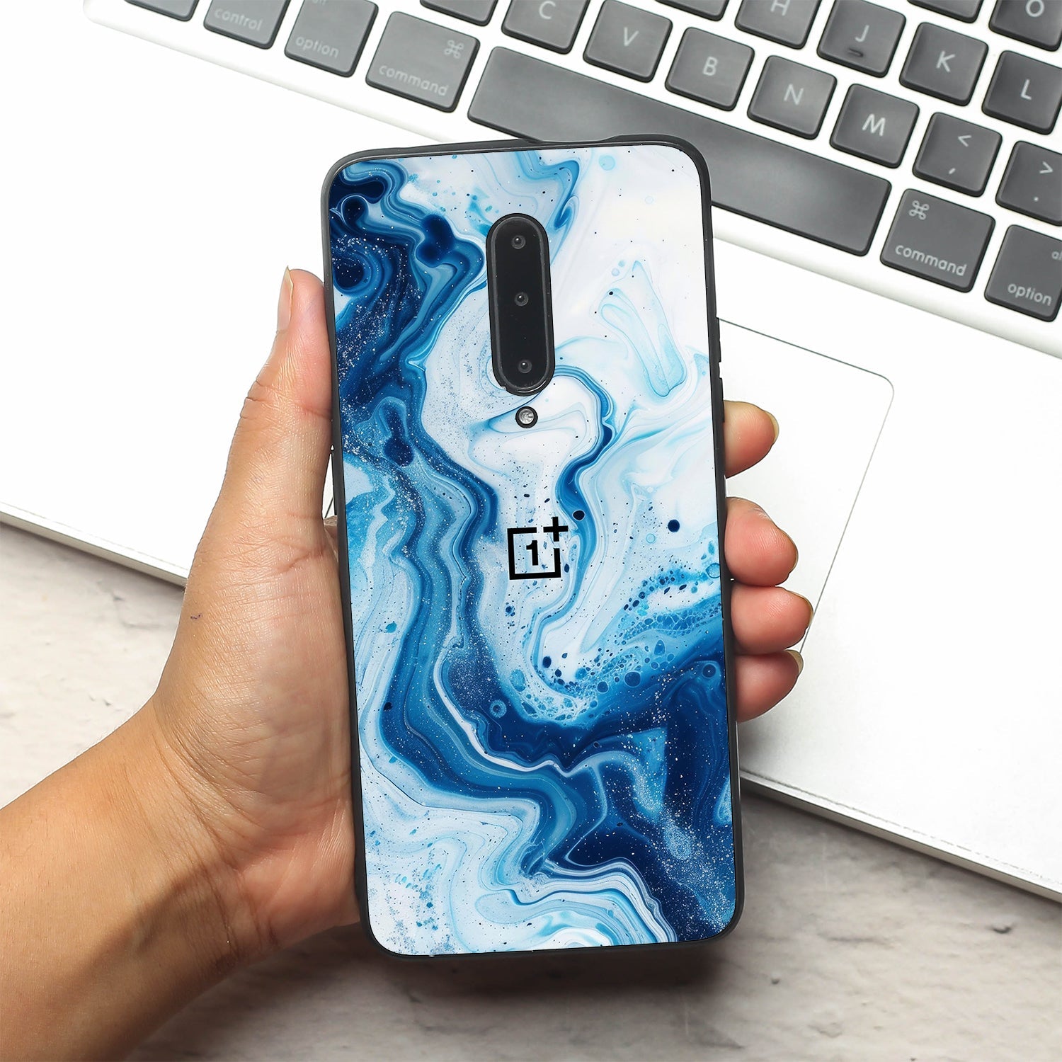 Neptune Swirl metal back case for Oneplus 7 Pro