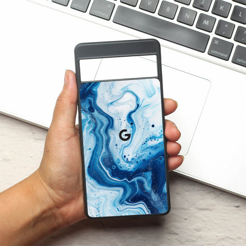 Neptune Swirl metal back case for Google Pixel 7