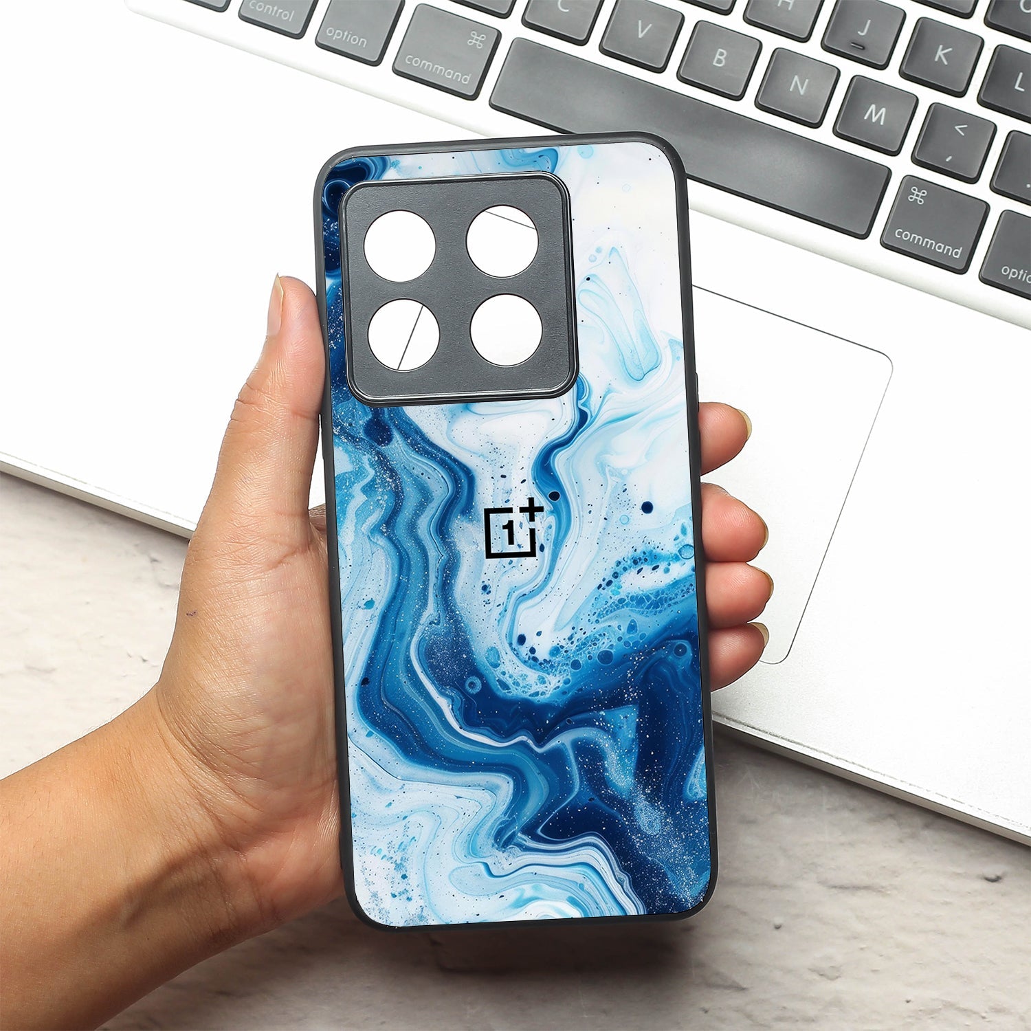 Neptune Swirl metal back case for Oneplus 10T