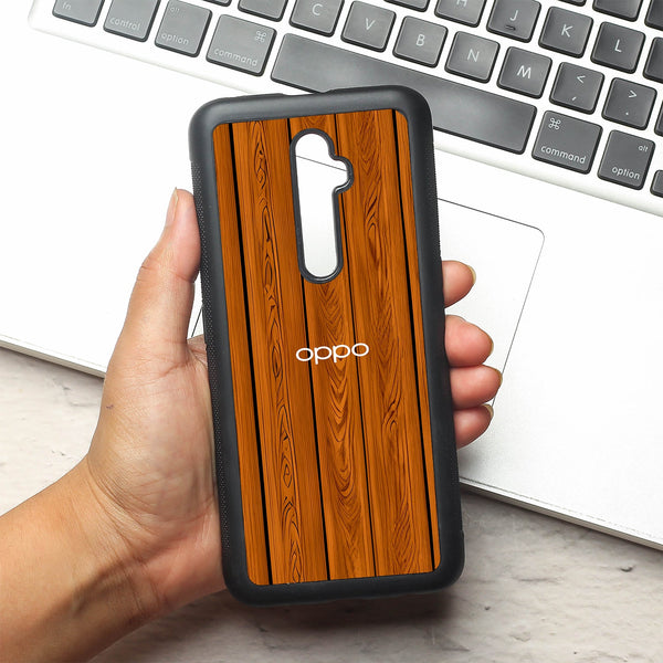 WoodCraft Touch metal back case for Oppo Reno2 F