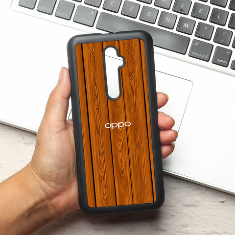 WoodCraft Touch metal back case for Oppo Reno2 F