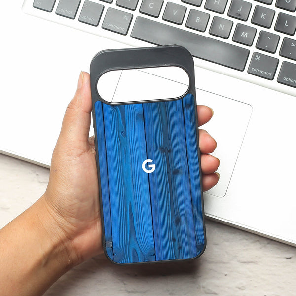Indigo Planks metal back case for Google Pixel 9 Pro