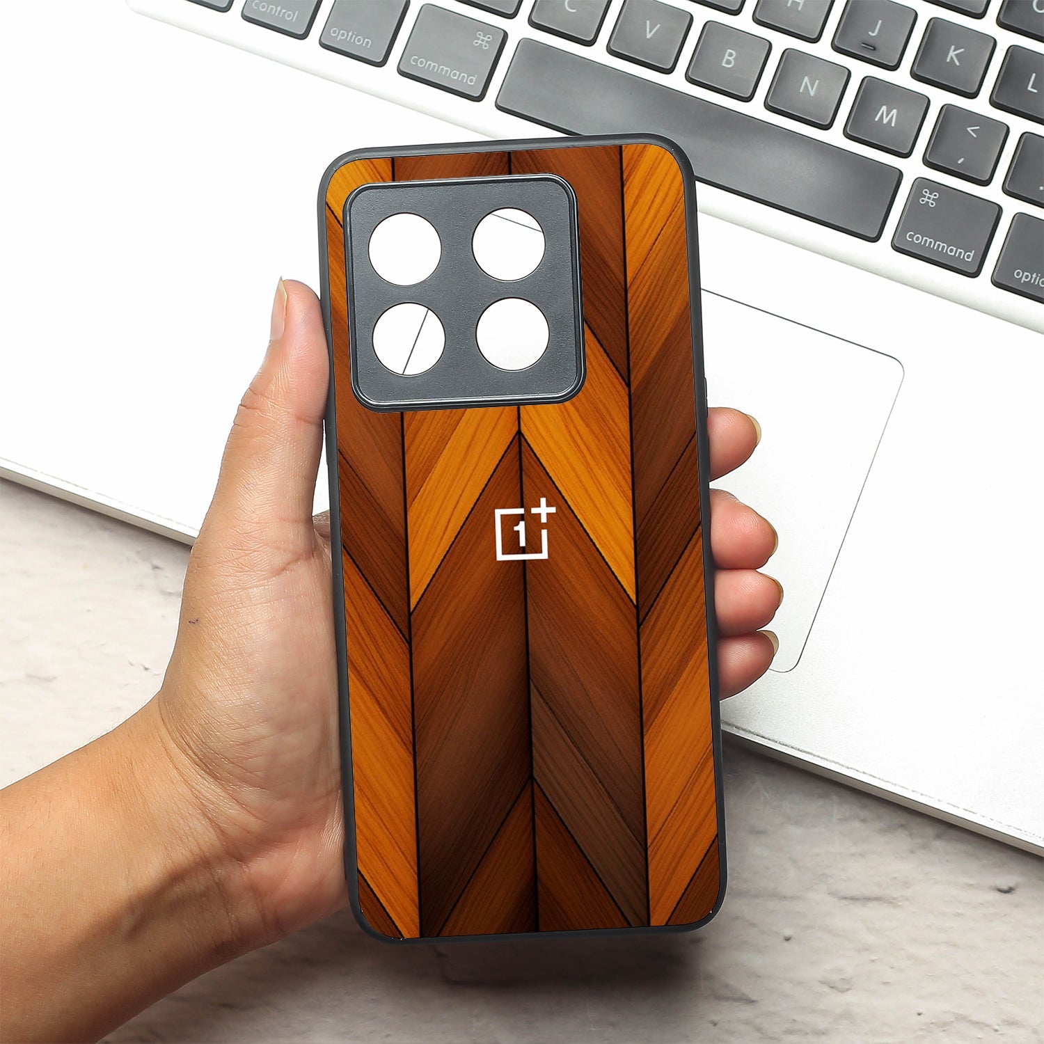 V-Wood Luxe metal back case for Oneplus 10T