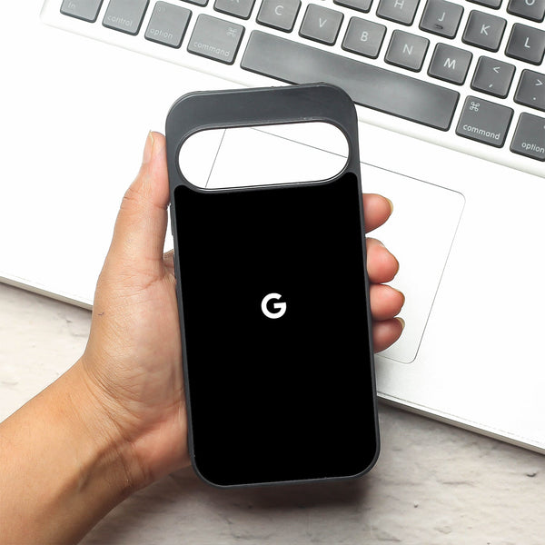 Black metal back case for Google Pixel 9 Pro