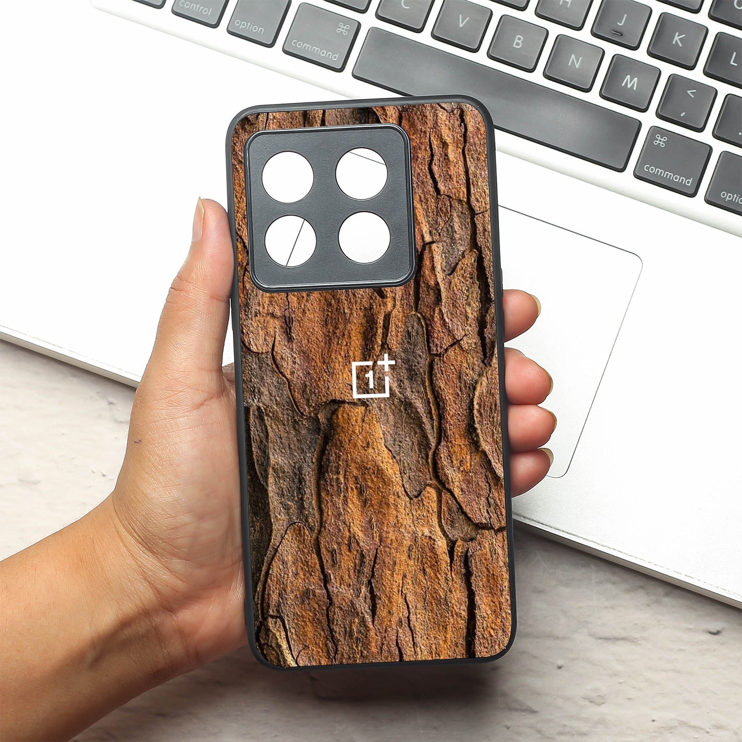 Wavy Grain metal back case for Oneplus 10T