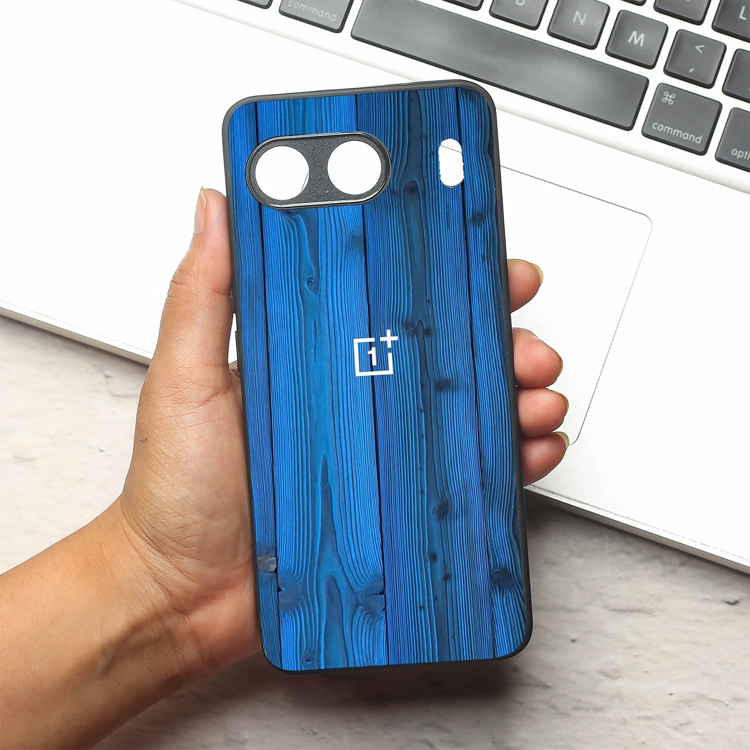 Indigo Planks metal back case for Oneplus Nord 4