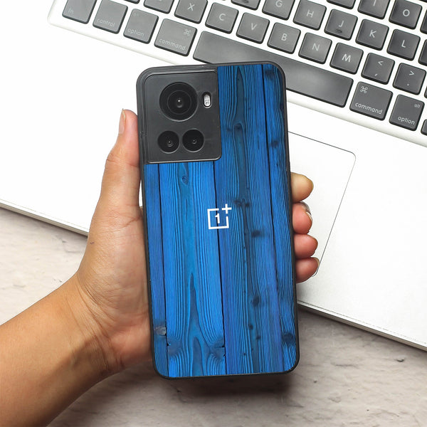 Indigo Planks metal back case for Oneplus 10R