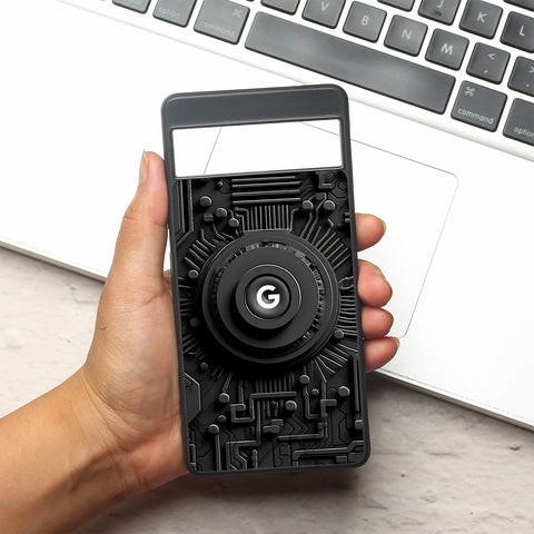 Core Reactor metal back case for Google Pixel 7