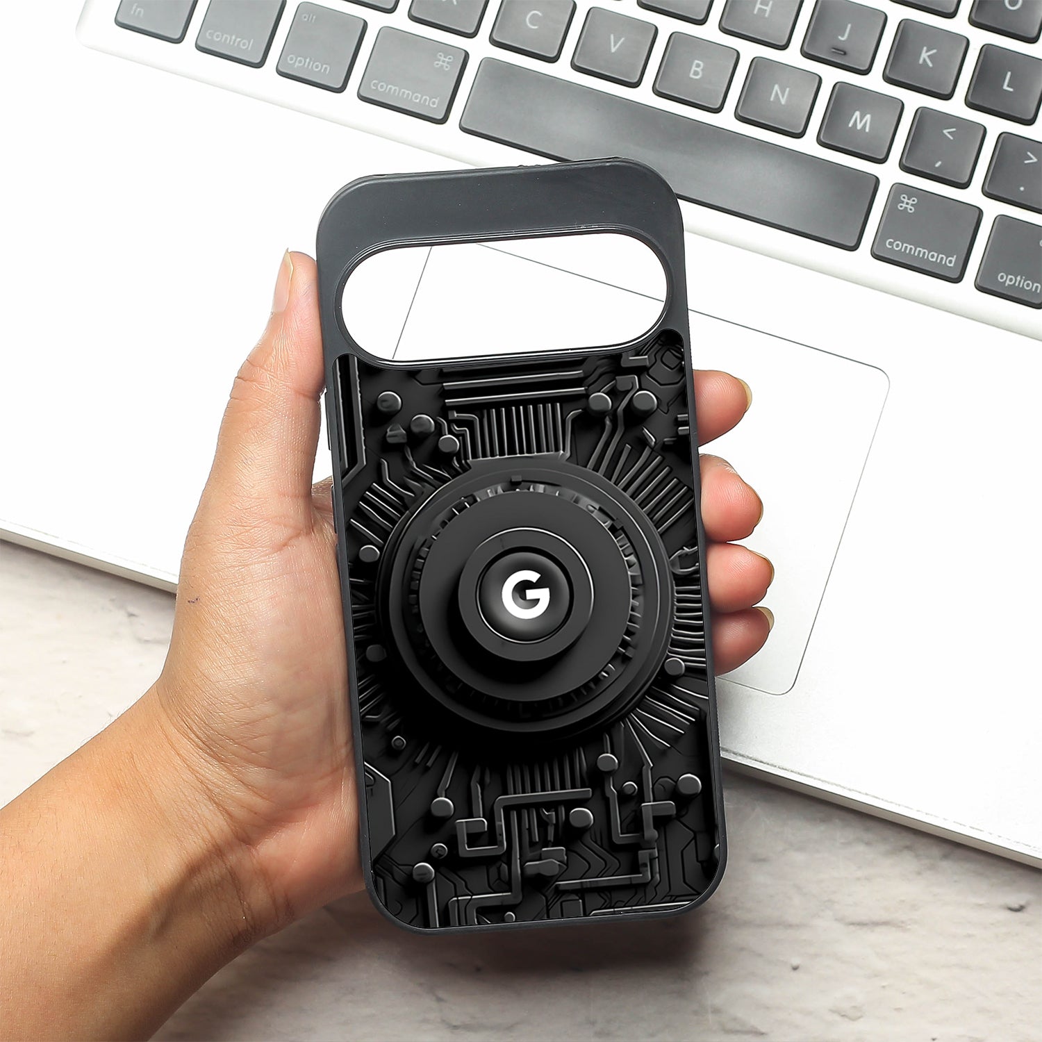 Core Reactor metal back case for Google Pixel 9 Pro