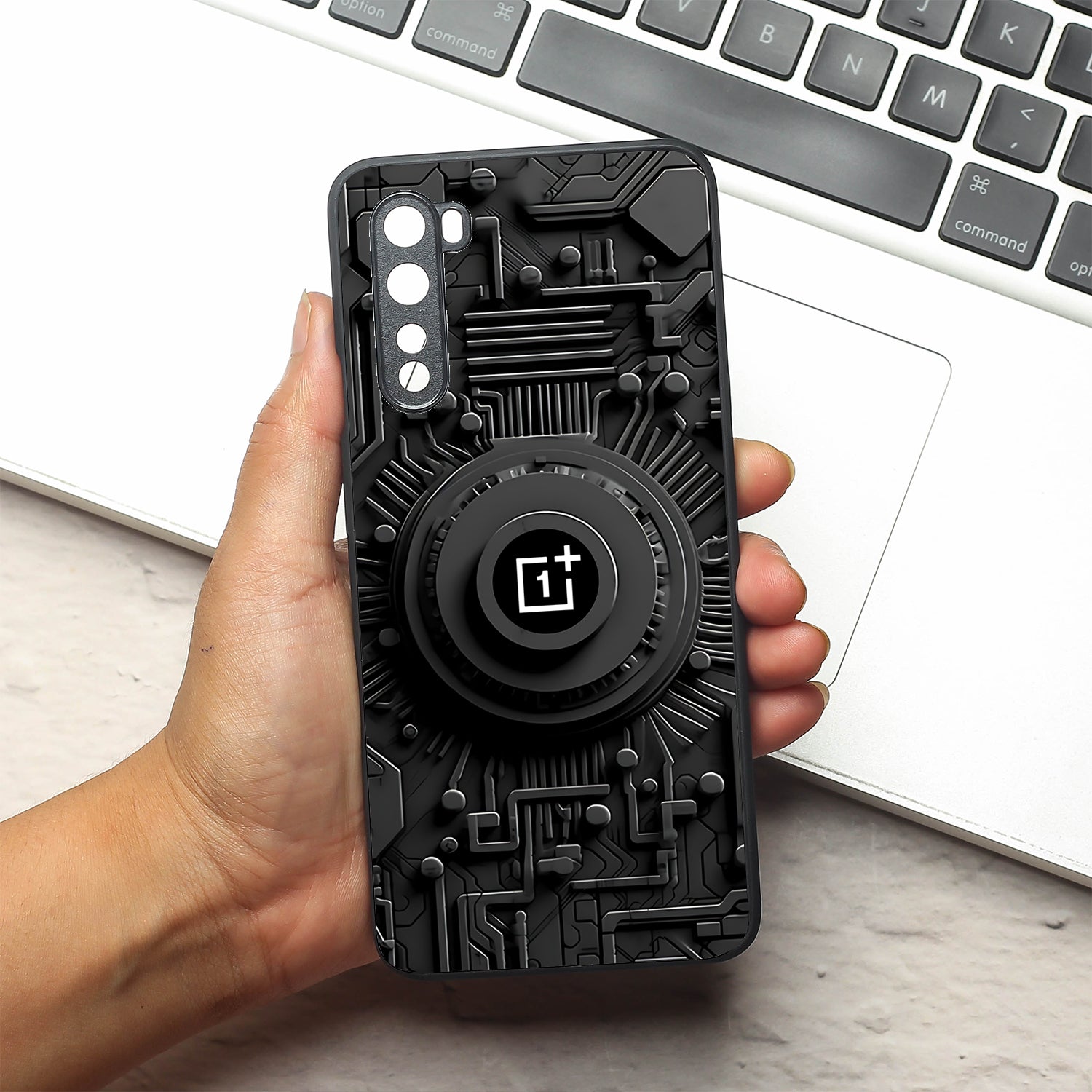 Core Reactor metal back case for Oneplus Nord