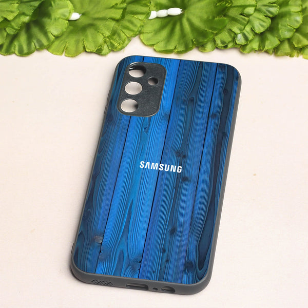 Indigo Planks metal back case for Samsung A14