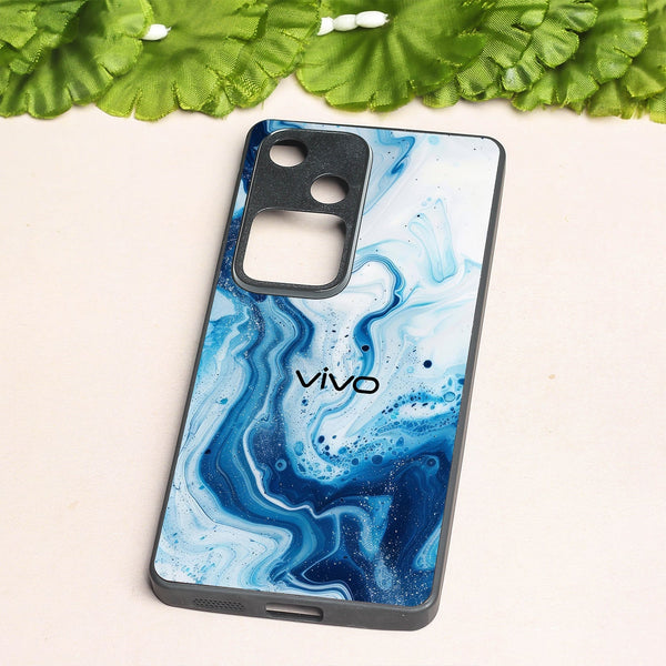 Neptune Swirl metal back case for Vivo V30