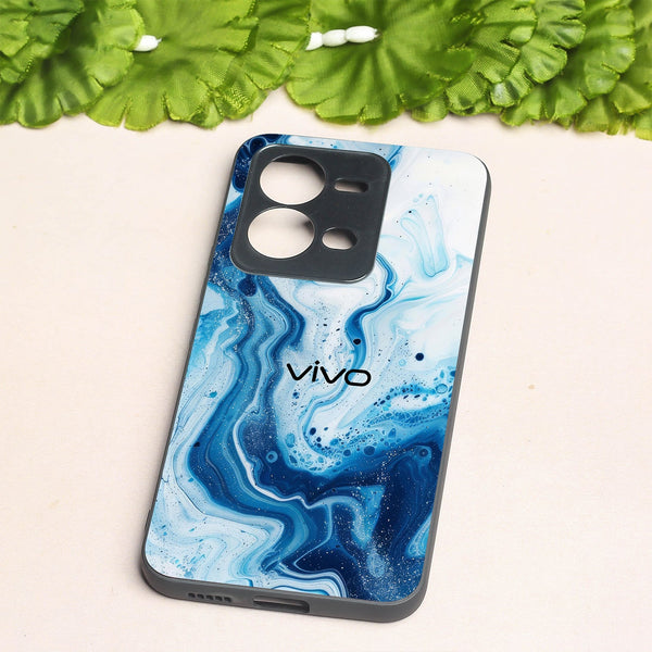Neptune Swirl metal back case for Vivo V25