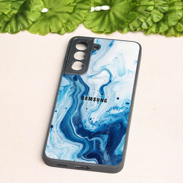 Neptune Swirl metal back case for Samsung S21 FE
