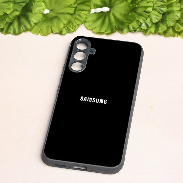 Black metal back case for Samsung A34