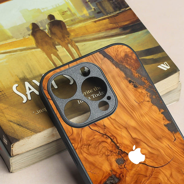 Lava Oak metal back case for Apple Iphone 14 Pro Max