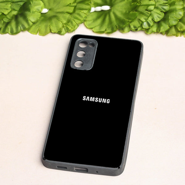 Black metal back case for Samsung S20 FE