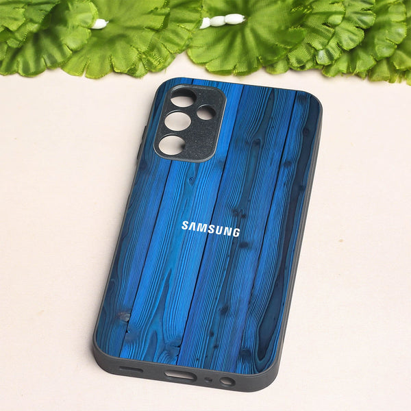 Indigo Planks metal back case for Samsung A15
