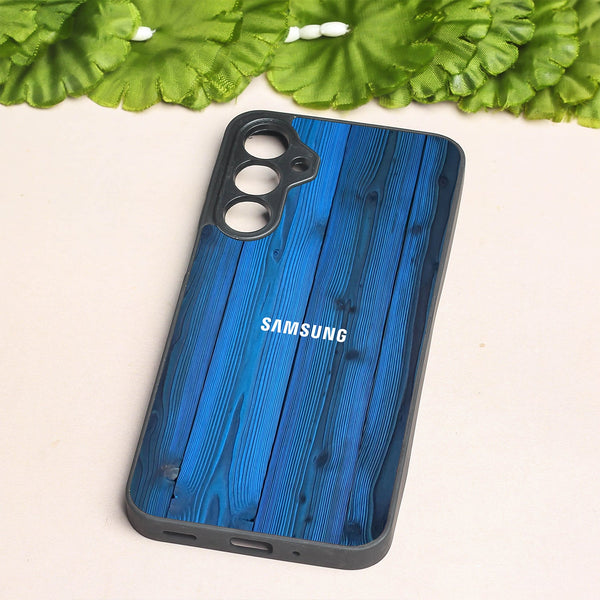 Indigo Planks metal back case for Samsung A16