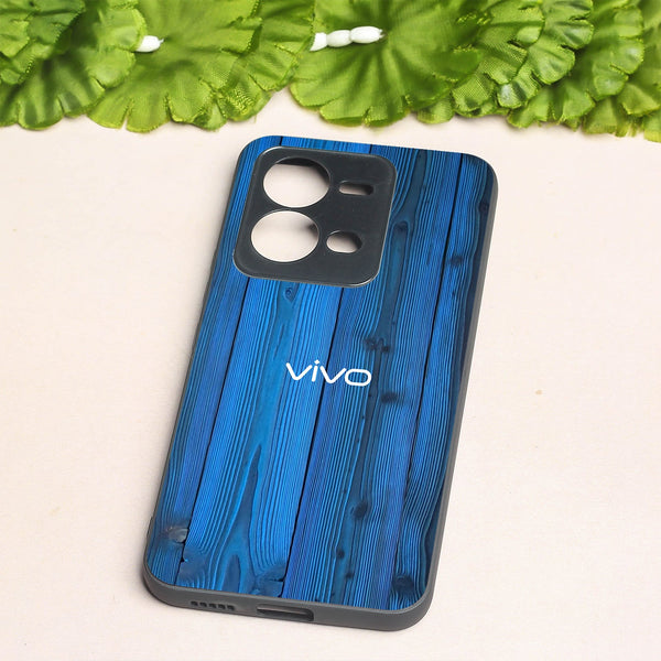 Indigo Planks metal back case for Vivo V25
