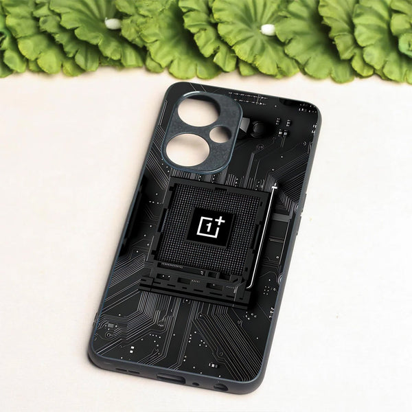 Microchip metal back case for Oneplus Nord CE 3 Lite