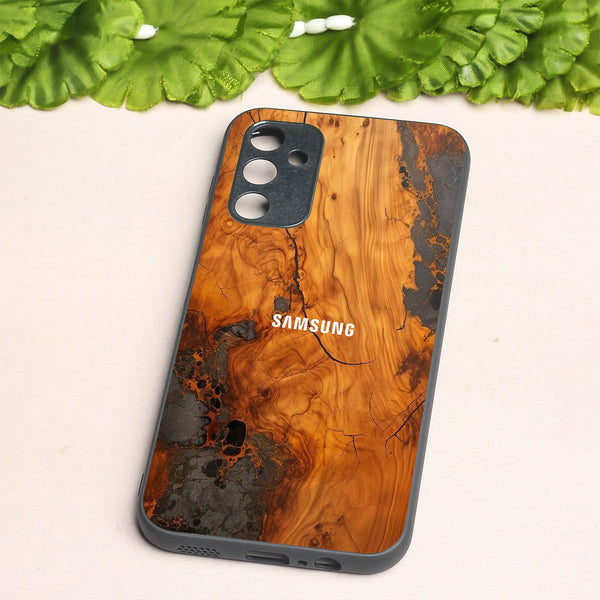 Lava Oak metal back case for Samsung A14