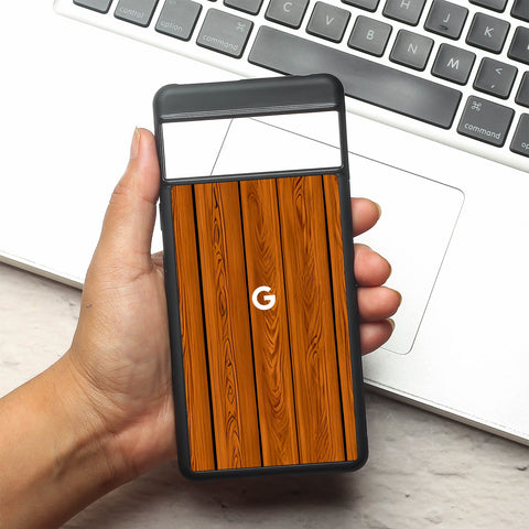 WoodCraft Touch metal back case for Google Pixel 7a