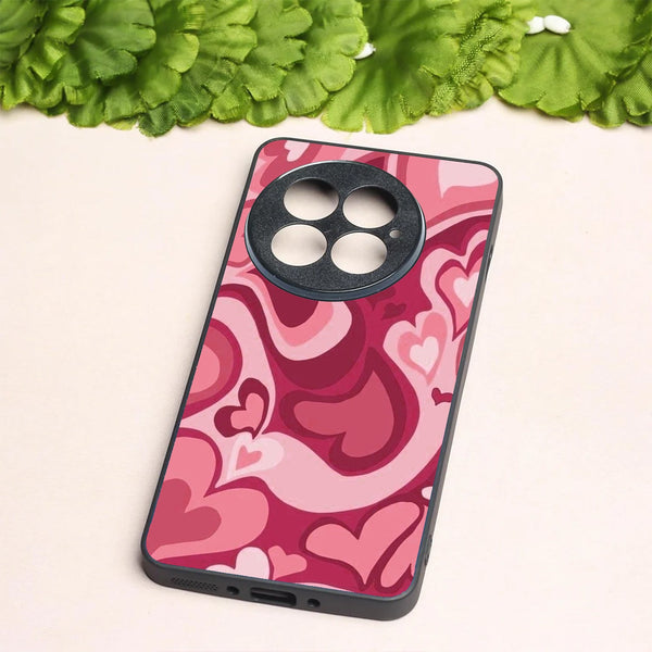 Valentine Wave Marble metal back case for Oneplus 13R