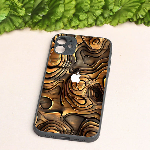 Rust Mirage metal back case for Apple Iphone 12