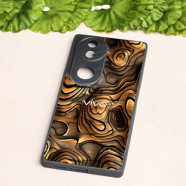 Rust Mirage metal back case for Vivo V50