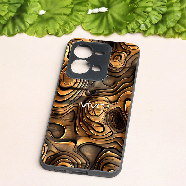 Rust Mirage metal back case for Vivo V25