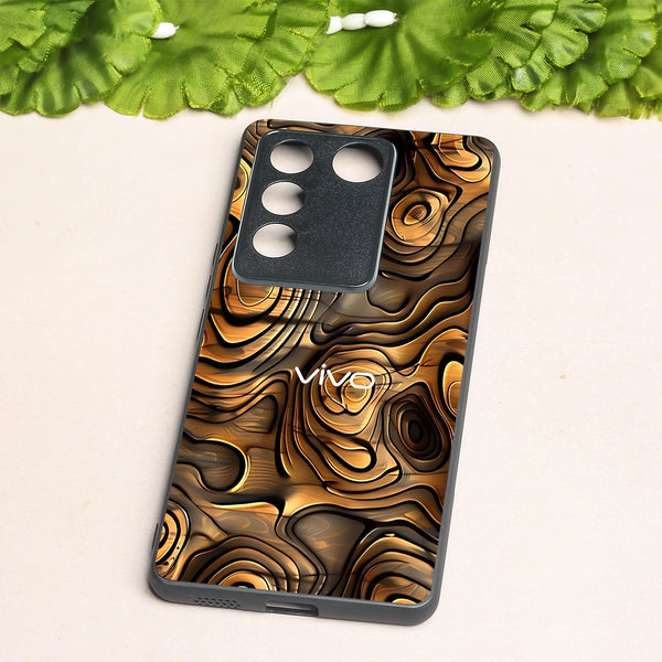 Rust Mirage metal back case for Vivo V27