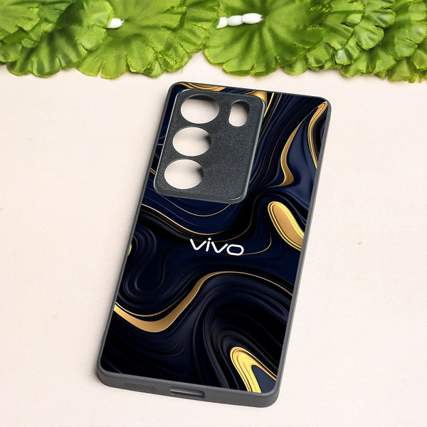 Noir Gold metal back case for Vivo V29